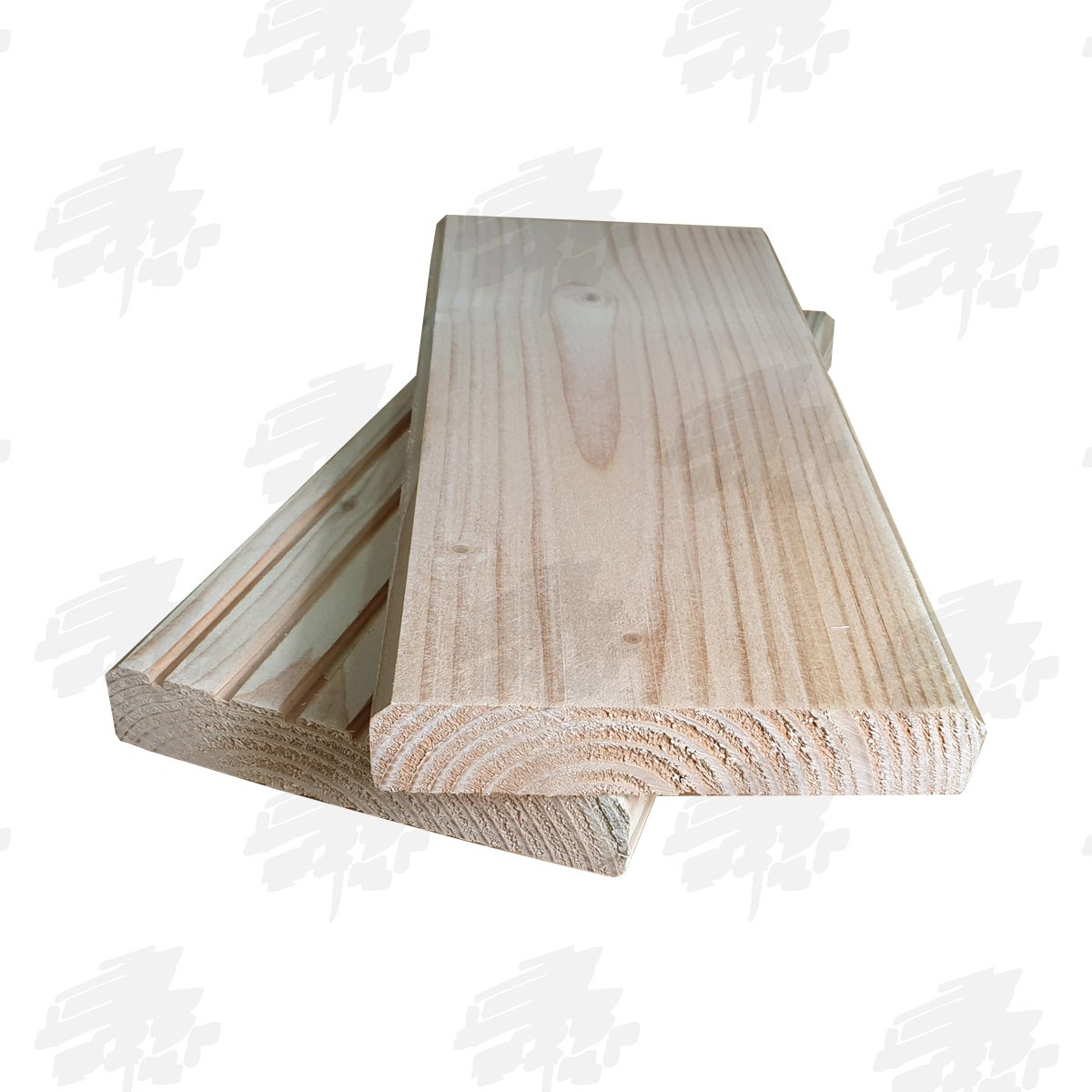 Untreated English Larch Decking (145x28mm)